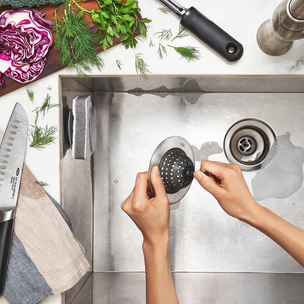 OXO Silicone Sink Strainer Basket