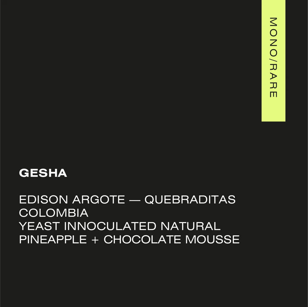 A.M.O.C. - GESHA Colombia — La Quebraditas
