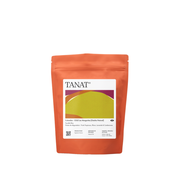 Tanat - CGLE Las Margaritas Geisha Naturel - 100g