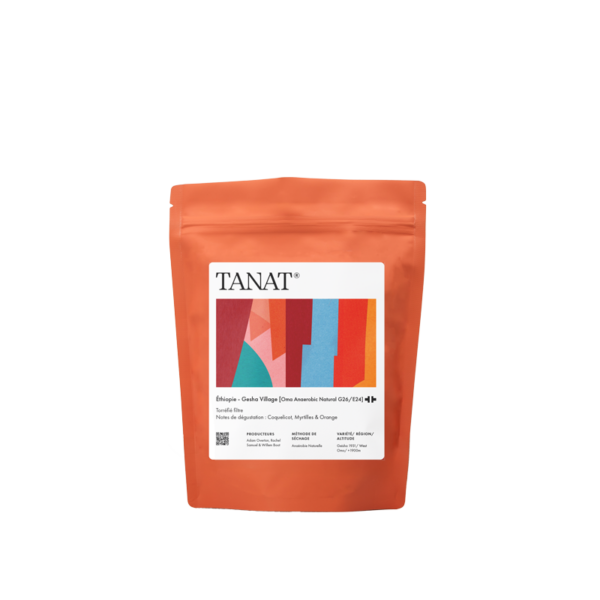 Tanat - Gesha Village Oma Anaerobic Natural G26/E24 - 100g