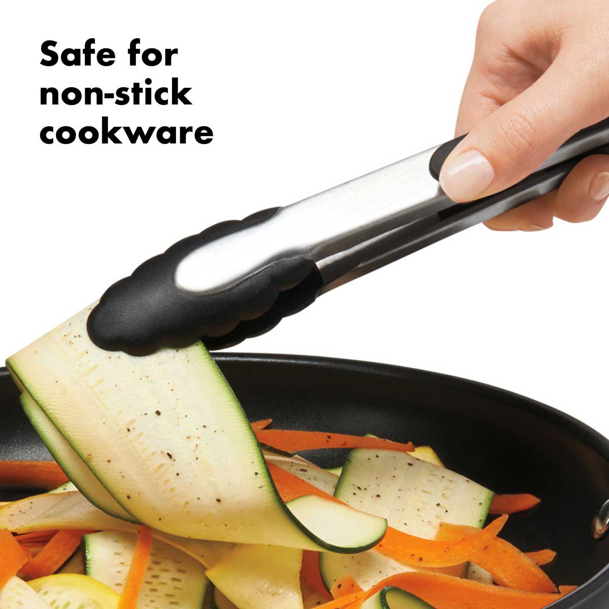 OXO Good Grips Stainless Steel Locking Tongs - 9"