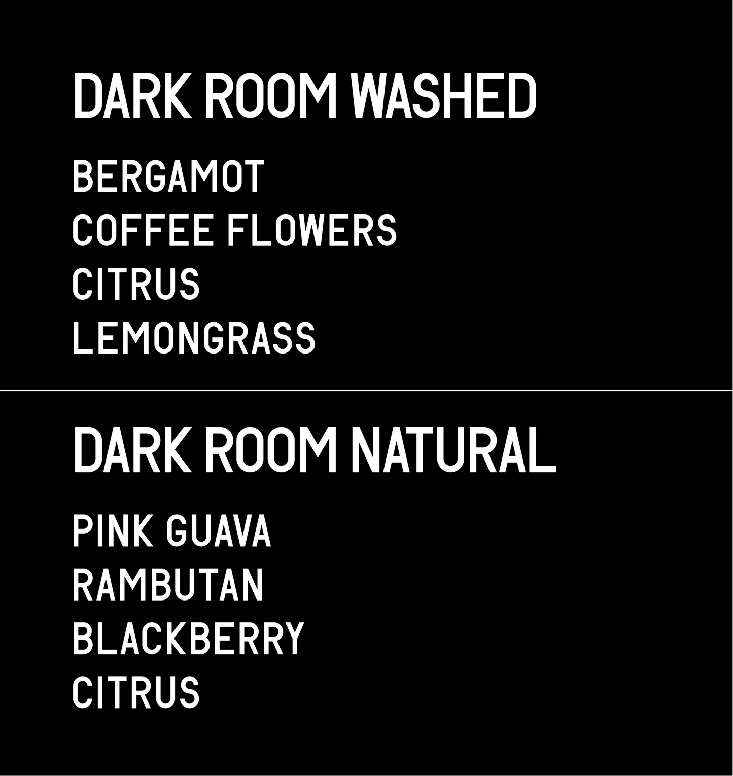 Datura - Alo Coffee Dark Room Washed & Dark Room Natural 2x25g