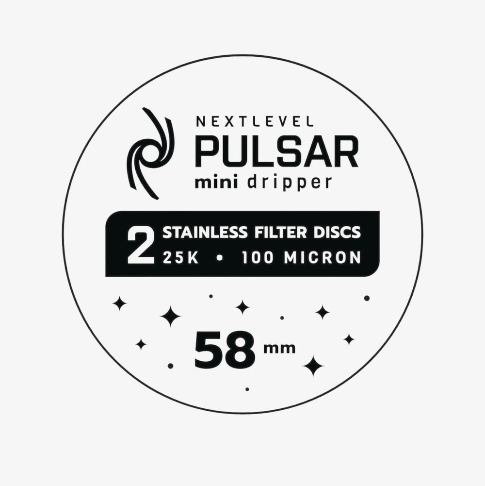 Pulsar Mini – Stainless Steel Filter Discs