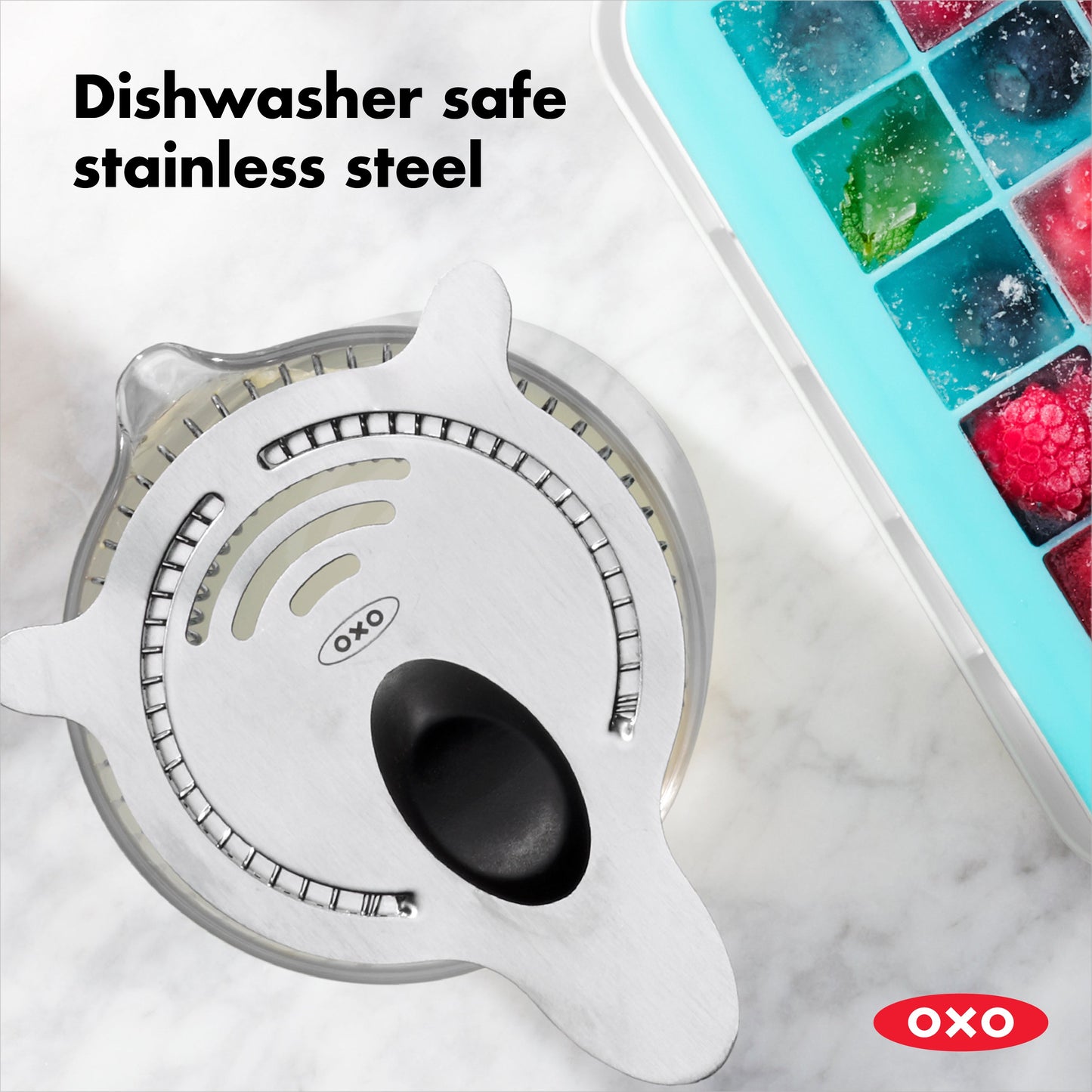 OXO SteeL Cocktail Strainer