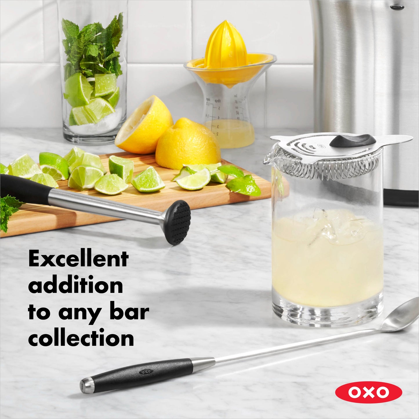 OXO SteeL Cocktail Strainer