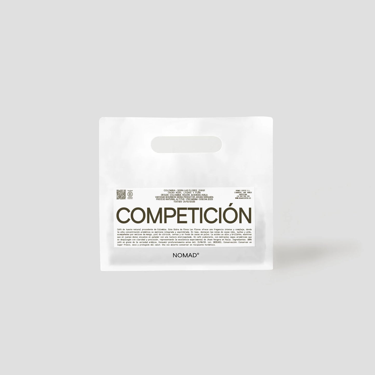 Nomad - Sidra Las Flores - 250g