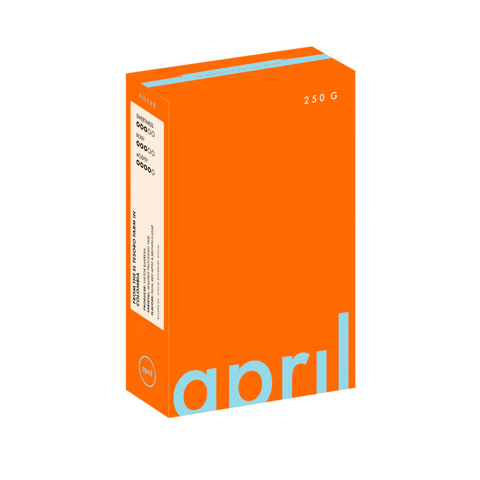 April - El Tesoro - Washed Tabi - 250g